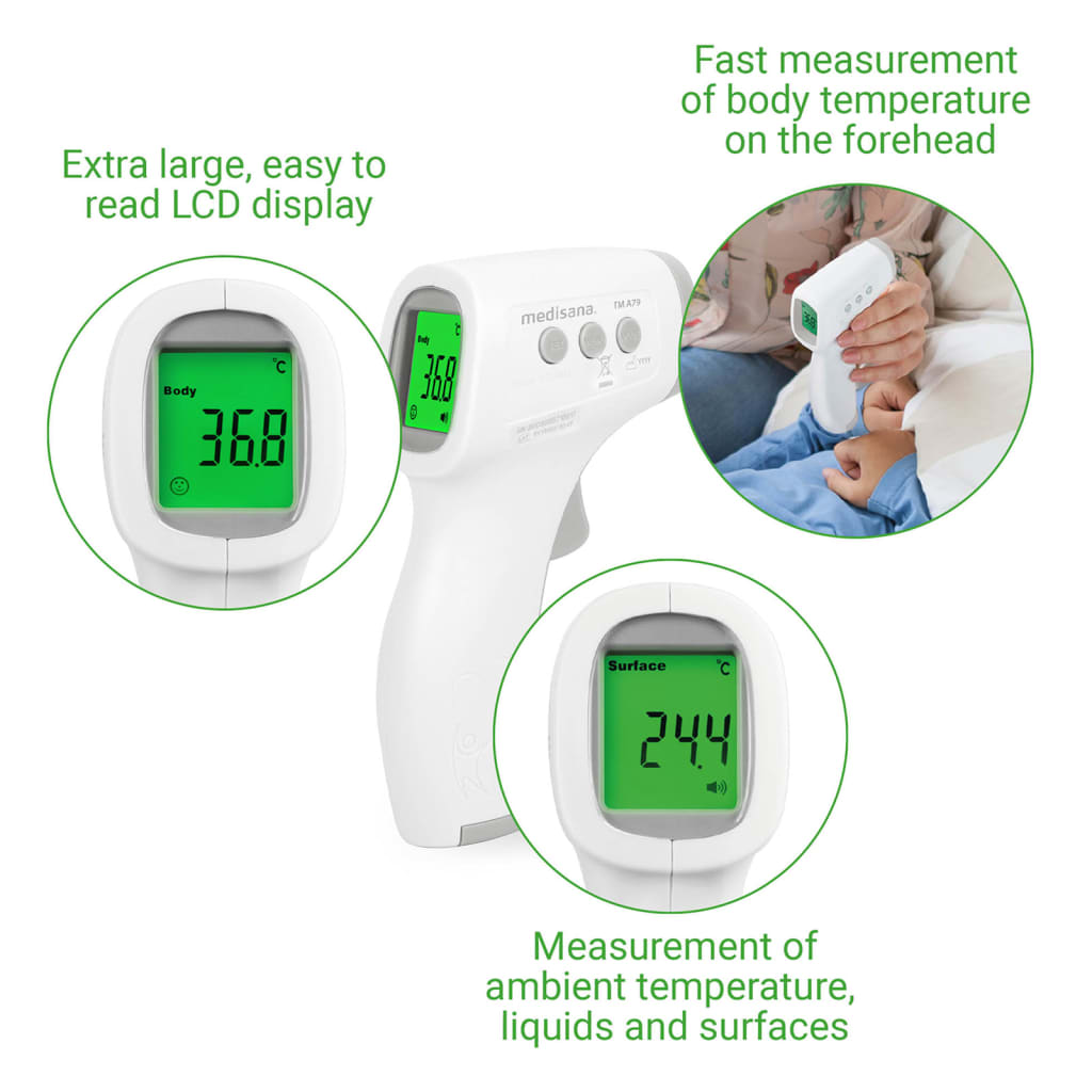 Medisana Infrarot-Thermometer TM A79 Weiß