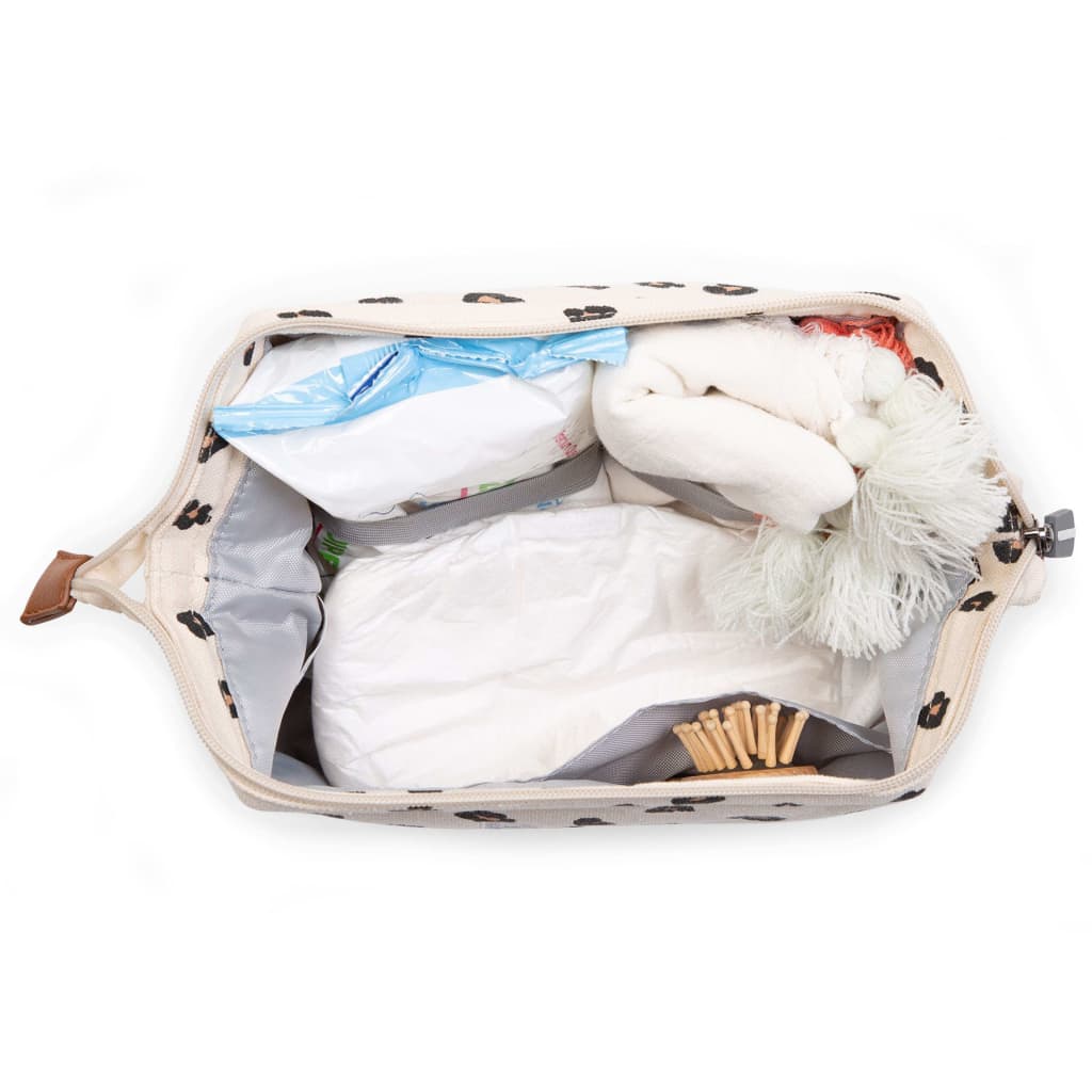 CHILDHOME Kulturbeutel Baby Necessities Leopard