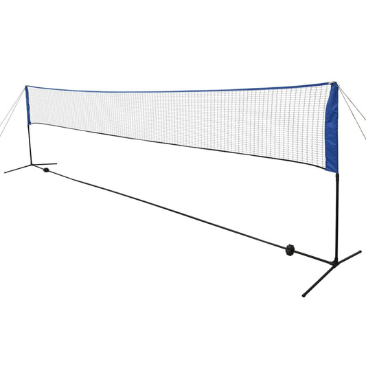 Badmintonnetz mit Federbällen 600x155 cm