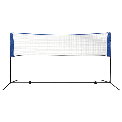 Badmintonnetz-Set mit Federbällen 300 x 155 cm