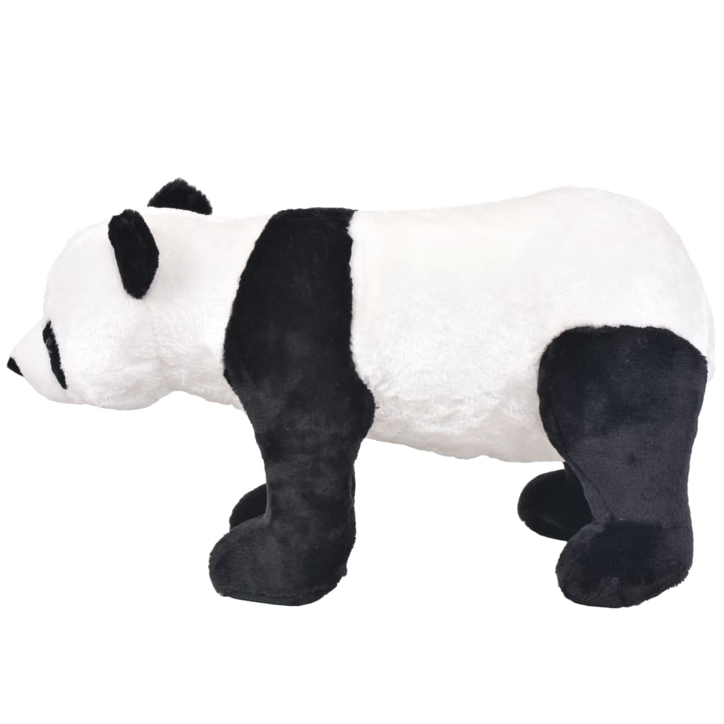 Plüschtier Panda Stehend Plüsch Schwarz und Weiß XXL