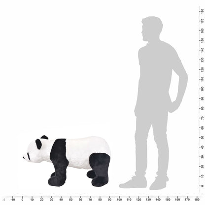 Plüschtier Panda Stehend Plüsch Schwarz und Weiß XXL