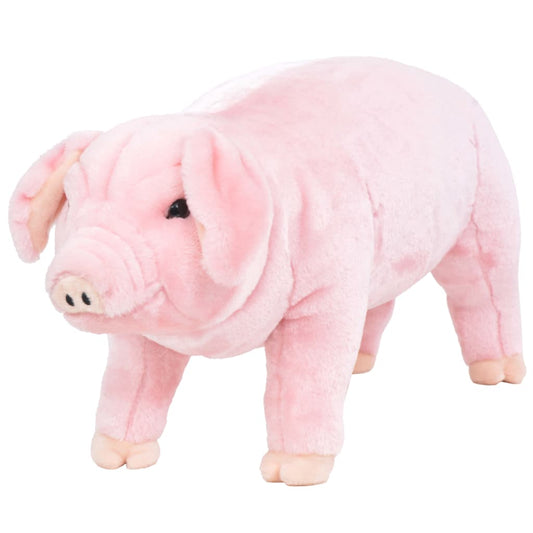 Plüschtier Schwein Stehend Plüsch Rosa XXL