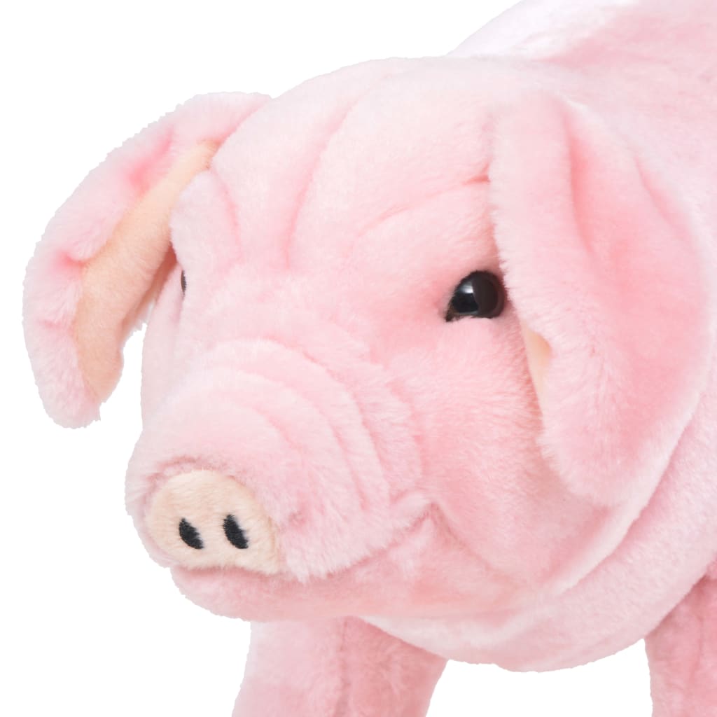 Plüschtier Schwein Stehend Plüsch Rosa XXL