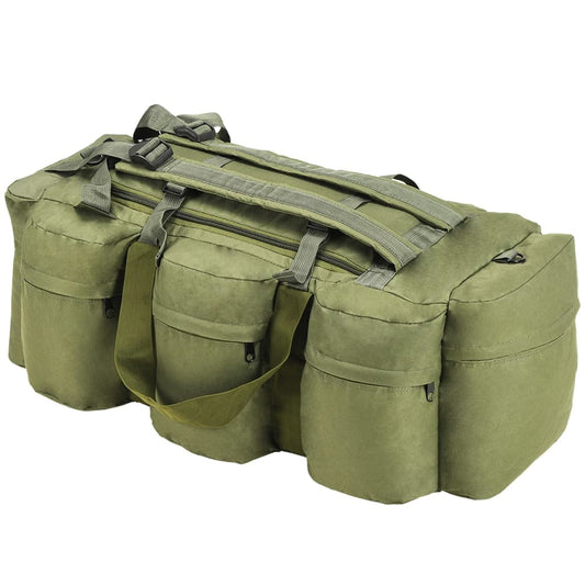 3-in-1 Seesack Armee-Stil 90 L Olivgrün