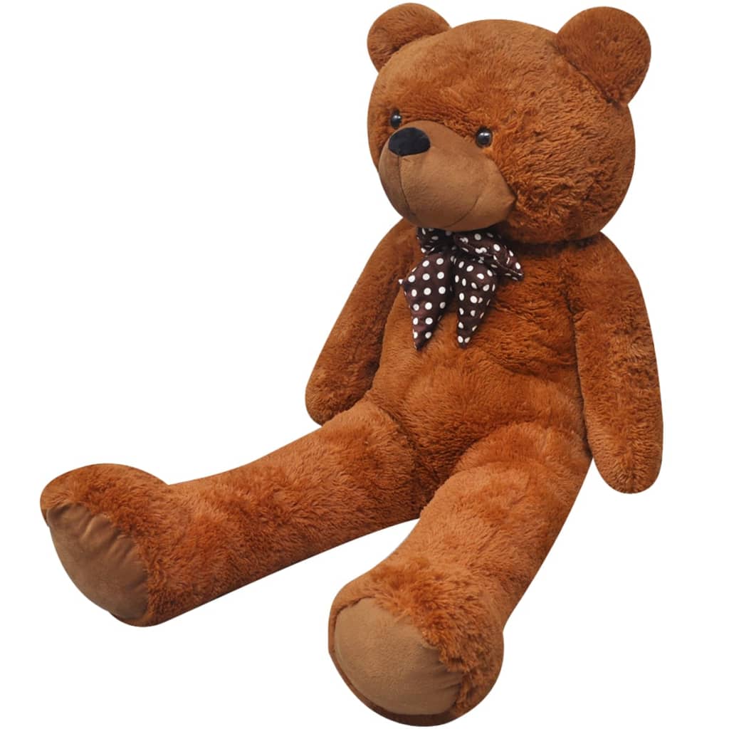 Weicher XXL-Plüsch-Teddybär Braun 135 cm