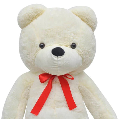 Weicher XXL-Plüsch-Teddybär Weiß 160 cm