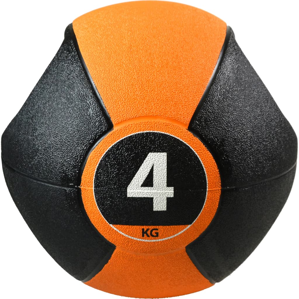 Pure2Improve Medizinball mit Griffen 4 kg Orange