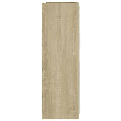 Bad-Spiegelschrank Sonoma-Eiche 62,5x20,5x64 cm Holzwerkstoff