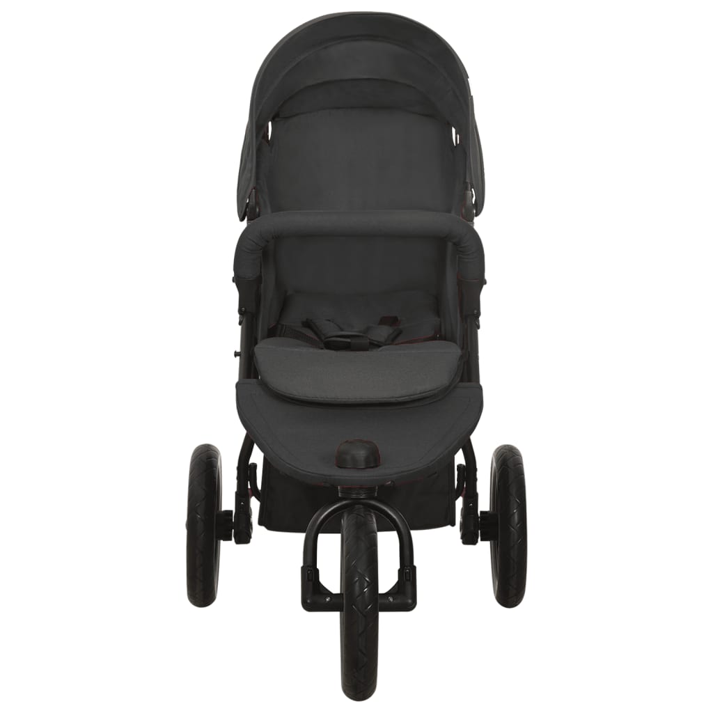 Kinderwagen Anthrazit Stahl