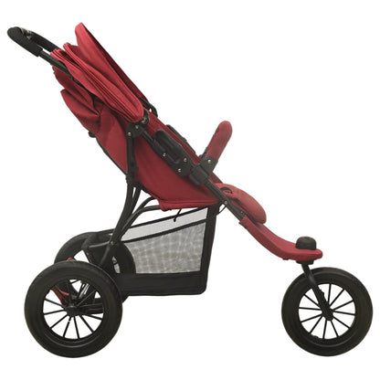 Kinderwagen Rot Stahl