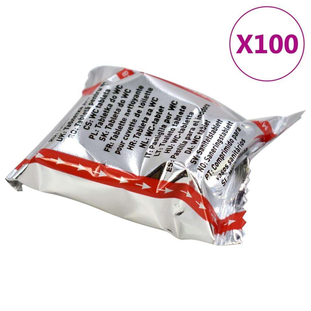 Toilettenreinigungs-Tabletten 100 Stk. Urinalreiniger